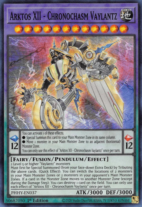 Arktos XII - Chronochasm Vaylantz [PHHY-EN037] Super Rare - for just $0.10! 