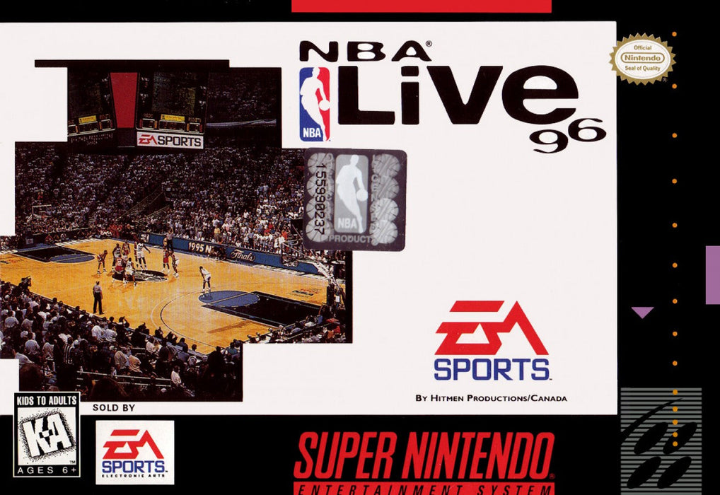 NBA Live 96 — Super Nintendo Entertainment System (SNES) - for just $6.99! 
