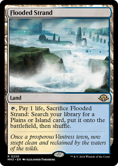 Flooded Strand (MH3-220) - Modern Horizons 3 - for just $4.55! 