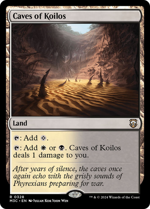 Caves of Koilos (Ripple Foil) [Modern Horizons 3 Commander] - Just $1.35! Shop now at Retro Gaming of Denver