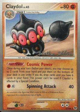 Claydol LV.45 (15/106) (Luxdrill - Stephen Silvestro) [World Championships 2009] - for just $0.20! 