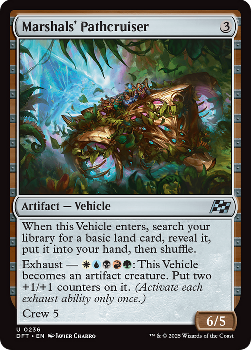 Marshals' Pathcruiser (DFT-236) - Aetherdrift Foil - for just $0.01! 