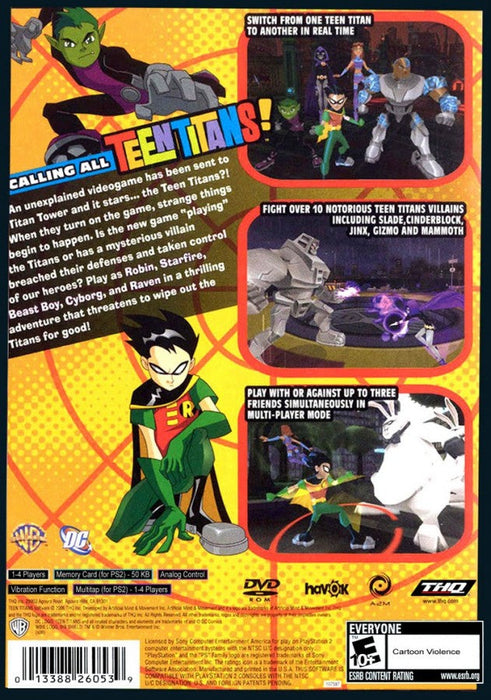 Teen Titans – PlayStation 2 (PS2) - for just $0! 