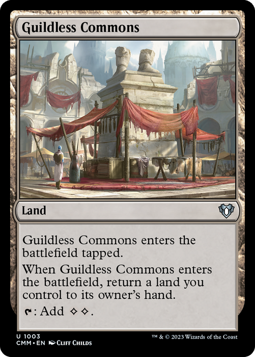 Guildless Commons (CMM-1003) - Commander Masters - for just $1.22! 
