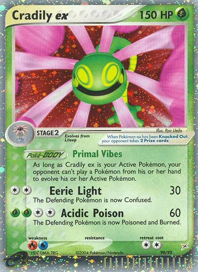 Cradily ex (90/95) [EX: Team Magma vs Team Aqua] - for just $30! 