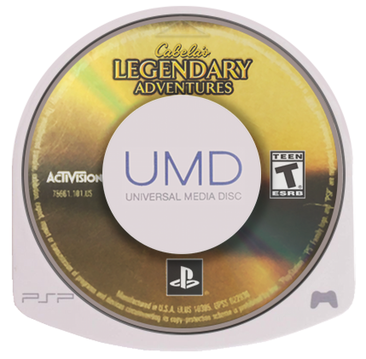 Cabela's Legendary Adventures – PlayStation Portable (PSP) - for just $9.99! 