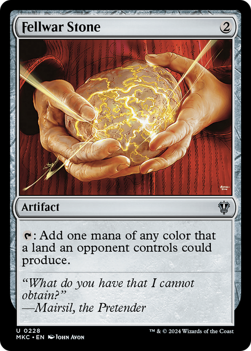 Fellwar Stone (MKC-228) - Murders at Karlov Manor Commander - for just $0.41! 