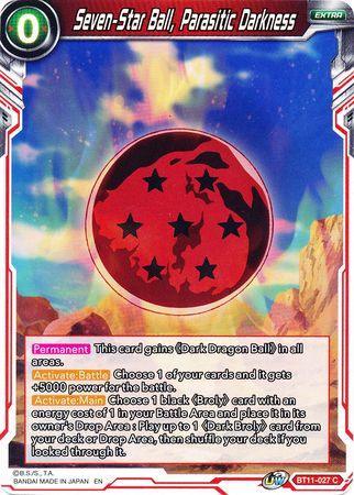Seven-Star Ball, Parasitic Darkness (BT11-027) [Vermilion Bloodline] - for just $0.10! 
