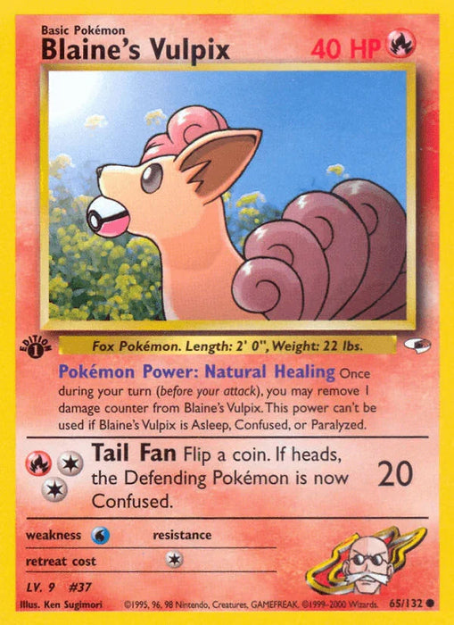 Blaine's Vulpix (65/132) [Gym Heroes 1st Edition] - for just $0.75! 