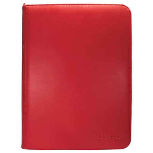 Ultra PRO: 9-Pocket Zippered PRO-Binder - Vivid (Red) - Just $0! Shop now at Retro Gaming of Denver