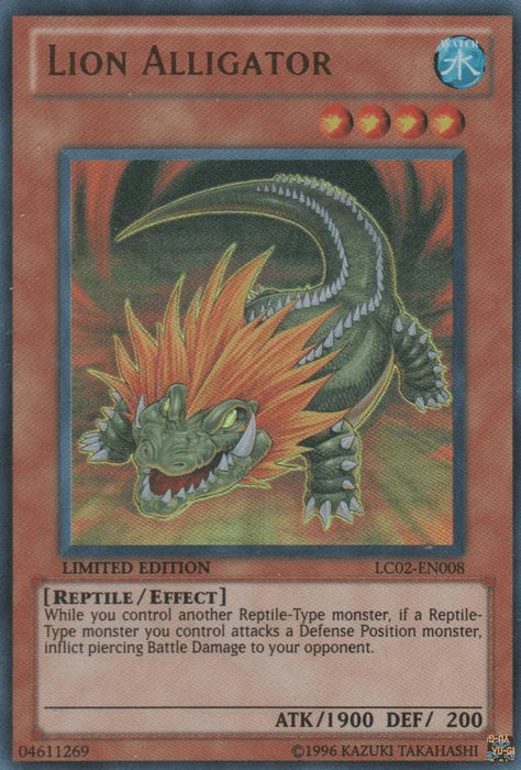 Lion Alligator [LC02-EN008] Ultra Rare - for just $0.10! 