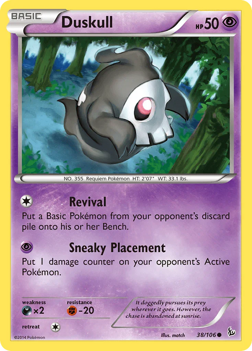 Duskull (38/106) [XY: Flashfire] - for just $0.10! 