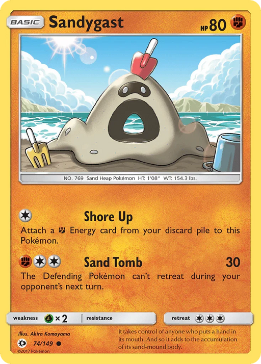 Sandygast (74/149) [Sun & Moon: Base Set] - for just $0.10! 