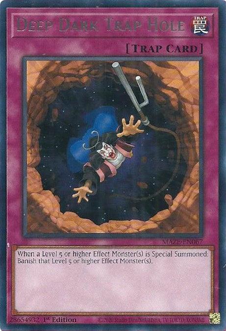 Deep Dark Trap Hole [MAZE-EN067] Rare - for just $0.10! 