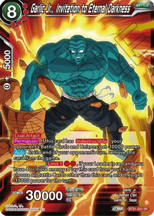 Garlic Jr., Invitation to Eternal Darkness (BT21-023) [Wild Resurgence] - for just $0.10! 