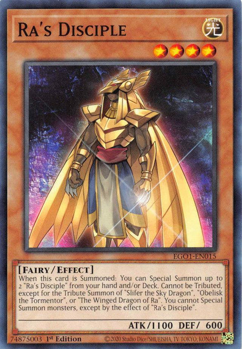 Ra's Disciple [EGO1-EN015] Common - for just $0.10! 