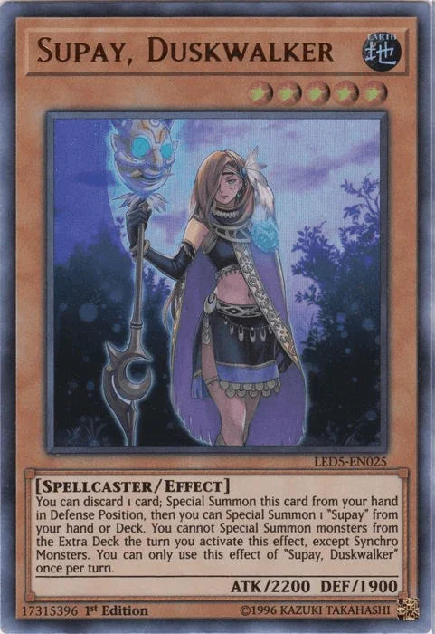 Supay, Duskwalker [LED5-EN025] Ultra Rare - for just $2.35! 