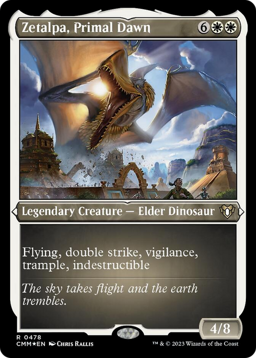 Zetalpa, Primal Dawn (Foil Etched) [Commander Masters] - for just $3.95! 