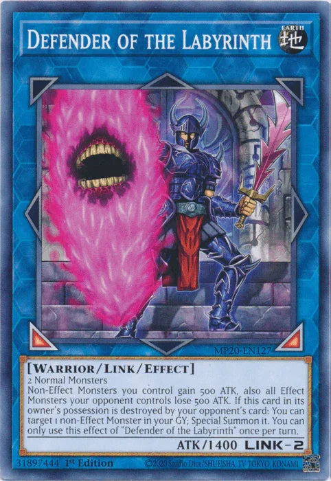 Defender of the Labyrinth [MP20-EN127] Common - for just $0.10! 