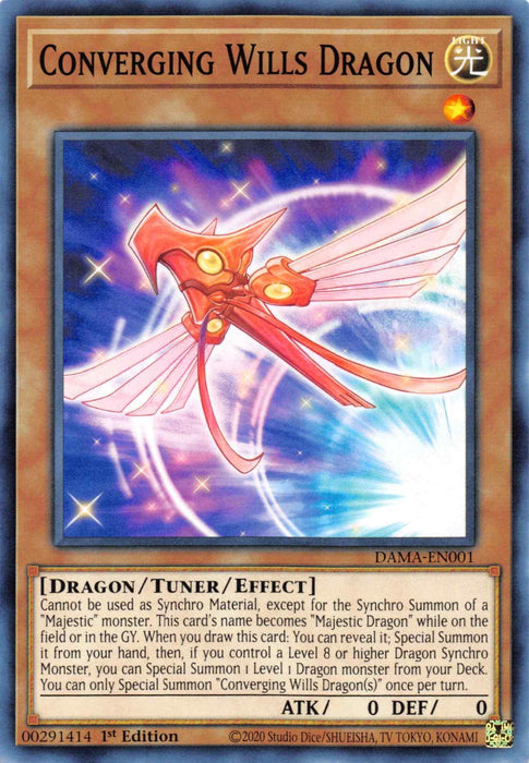 Convergging Wills Dragon [DAMA-EN001] Common - for just $0.10! 