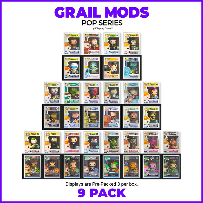 GRAIL MODS - Modular In Box Display Case for Funko Pops in Acrylic Hard Stack Armor (EVA Foam) - Just $59.99! Shop now at Retro Gaming of Denver