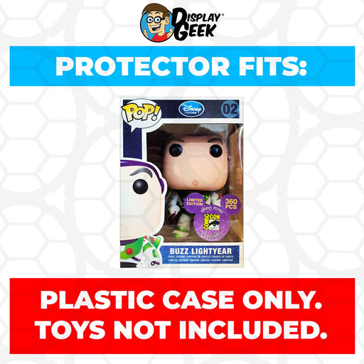 Pop Protector for 9 inch Giant Buzz Lightyear Metallic D23 Expo Funko Pop - Just $16.99! Shop now at Retro Gaming of Denver