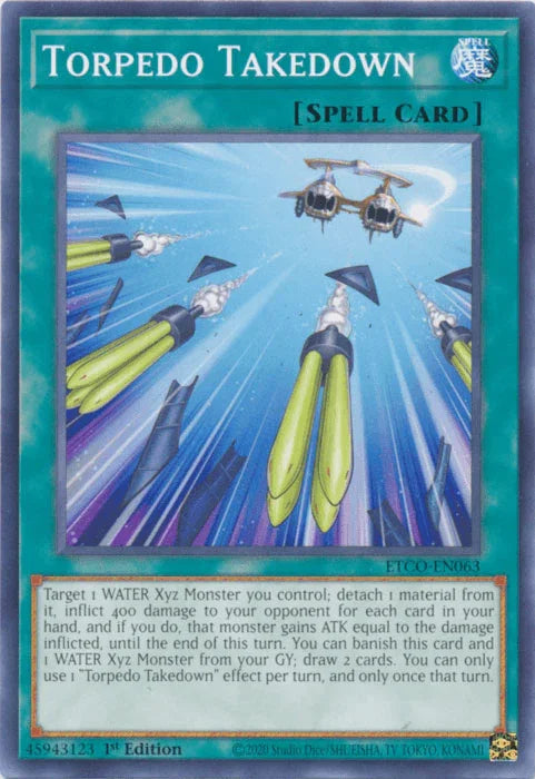 Torpedo Takedown [ETCO-EN063] Common - for just $0.10! 