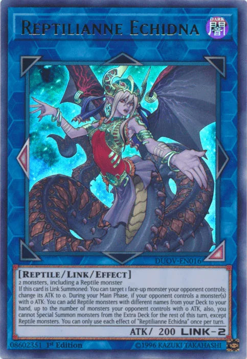 Reptilianne Echidna [DUOV-EN016] Ultra Rare - for just $0.25! 