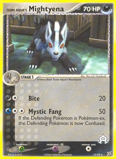 Team Aqua's Mightyena (15/95) [EX: Team Magma vs Team Aqua] - for just $1! 