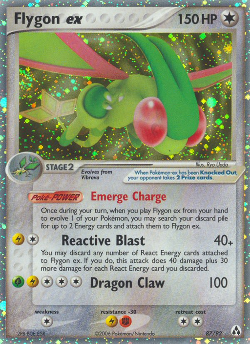 Flygon ex (87/92) [EX: Legend Maker] - Just $31.45! Shop now at Retro Gaming of Denver