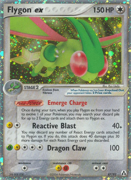 Flygon ex (87/92) [EX: Legend Maker] - for just $79.60! 