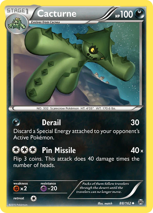 Cacturne (88/162) [XY: BREAKthrough] - for just $0.10! 