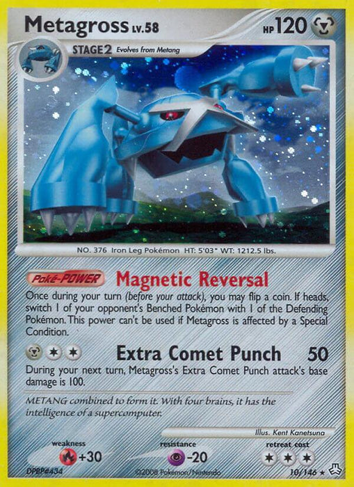 Metagross (10/146) (Theme Deck Exclusive) [Diamond & Pearl: Legends Awakened] - for just $0.60! 
