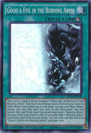 Good & Evil in the Burning Abyss [SECE-ENS14] Super Rare - for just $0.30! 