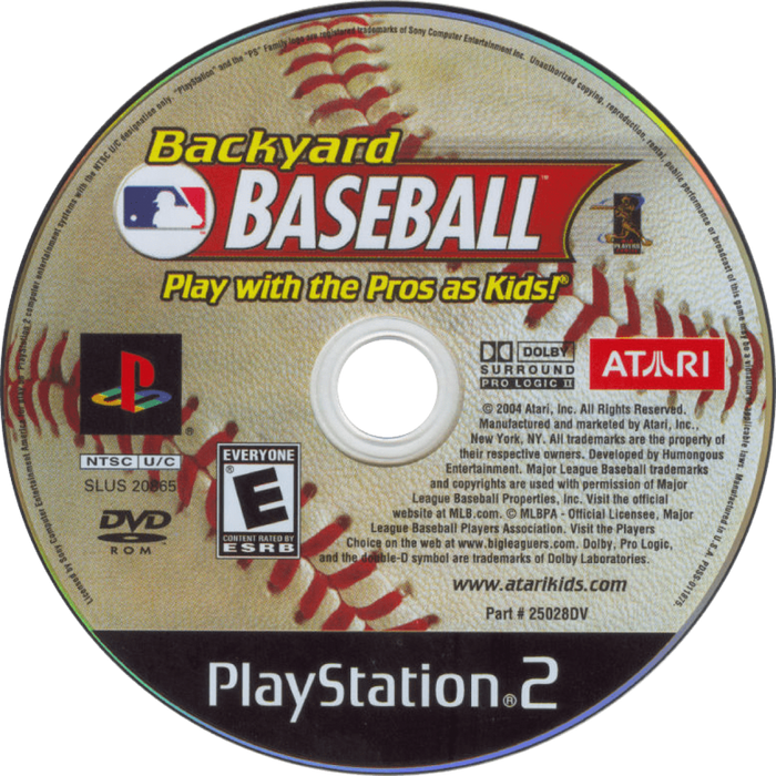 Backyard Baseball – PlayStation 2 (PS2) - for just $10.99! 