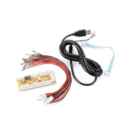 RAC-C200 Zero Delay Arcade Joystick  USB  Encoder PC Button Board Cables 5Pin Kit - Just $9.99! Shop now at Retro Gaming of Denver