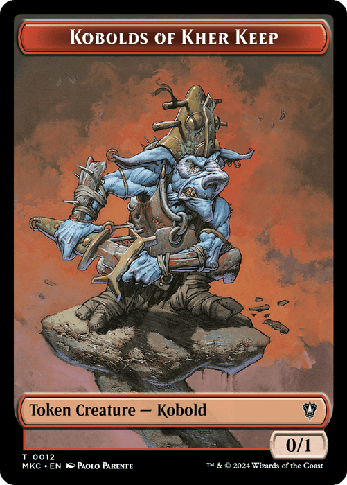 Soldier // Kobolds of Kher Keep Double-Sided Token [Murders at Karlov Manor Commander Tokens] - for just $0.10! 