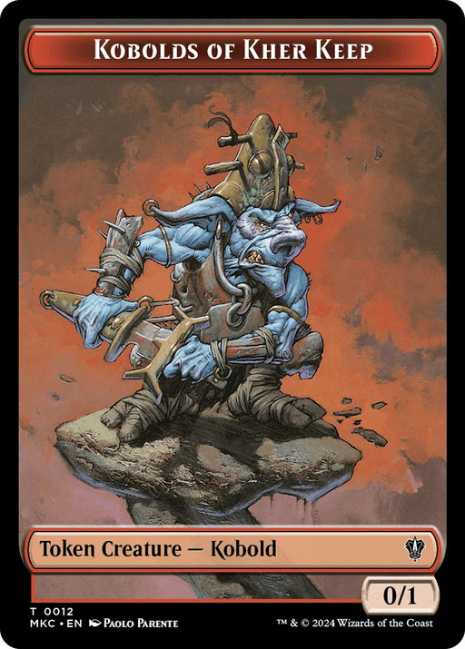 Soldier // Kobolds of Kher Keep Double-Sided Token [Murders at Karlov Manor Commander Tokens] - for just $0.10! 