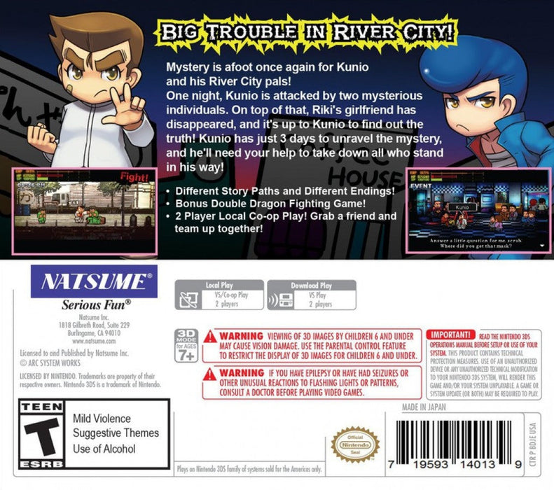 River City: Rival Showdown – Nintendo 3DS (3DS) - for just $20.99! 