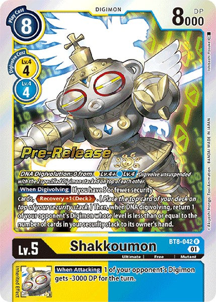 Shakkoumon [BT8-042] [New Awakening Pre-Release Cards] - Just $0.10! Shop now at Retro Gaming of Denver