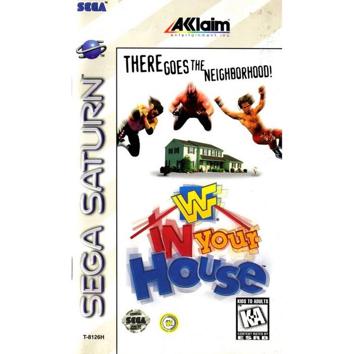 WWF In Your House (Sega Saturn) - Just $0! Shop now at Retro Gaming of Denver