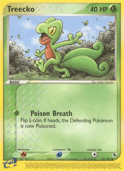 Treecko (75/109) [EX: Ruby & Sapphire] - for just $0.30! 