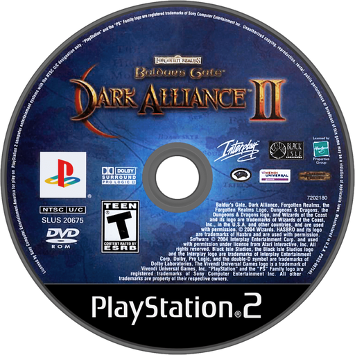 Baldur's Gate: Dark Alliance 2 – PlayStation 2 (PS2) - for just $0! 
