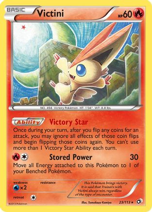 Victini 023/113 - Legendary Treasures Holofoil - for just $1.20! 