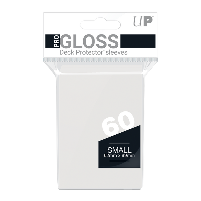 Ultra PRO: Small 60ct Sleeves - PRO-Gloss (Clear) - Just $0! Shop now at Retro Gaming of Denver