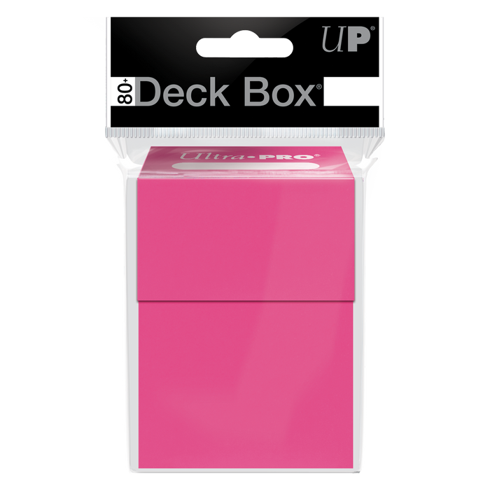 Ultra PRO: 80+ Deck Box - Bright Pink - Just $0! Shop now at Retro Gaming of Denver