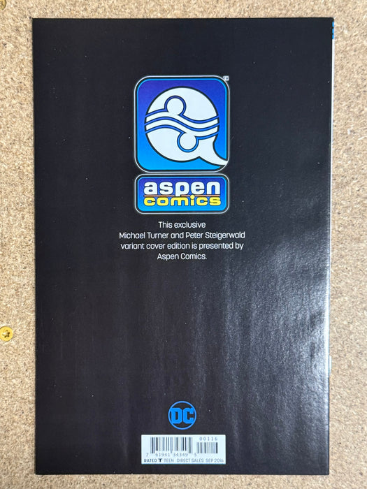 DC Justice League #1 Michael Turner Aspen Comics Exclusive Variant 2016 - for just $25! 