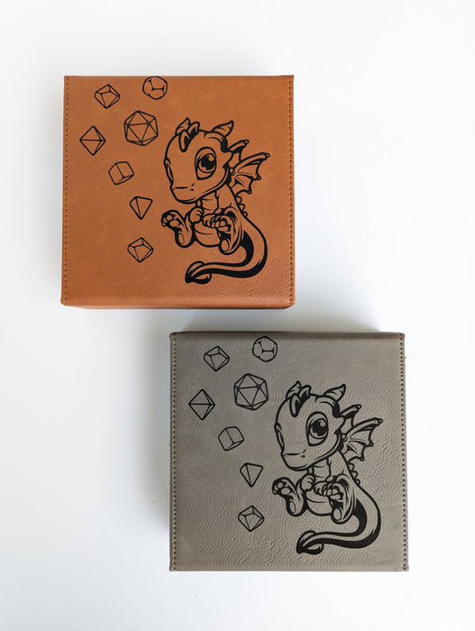 Adoragon - Vegan Leather Dice Box - for just $34.99! 