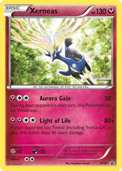 Xerneas (XY31) [XY: Black Star Promos] - for just $1.15! 