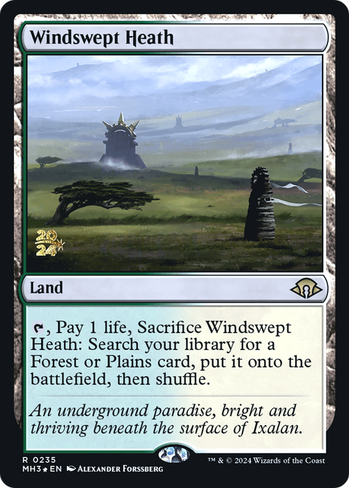 Windswept Heath (PRE-235) - Modern Horizons 3 Promos Foil - for just $5.78! 